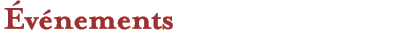 �v�nements